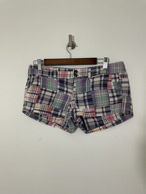 American Eagle Outfitter Shorts - Blue/Multi Plaid 4